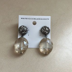White House, Black market costume jewelry earrings